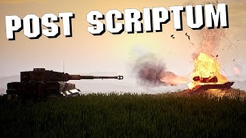 Post Scriptum Tank Warfare [Armoured Update] Gameplay Test - 4K