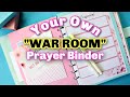 2021 Prayer Planner (War Binder) How to Set Up and Use!  #Christianplanner #Faithplanner #warbinder