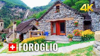 Foroglio Switzerland, a fairy-tale village in Ticino, the Most Beautiful Villages in Switzerland