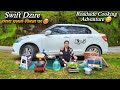 पहाड़ों के बीच बनाई Tasty सब्जी 🥬 || Roadside Cooking adventure 😋 || Swift Dzire Camper Van