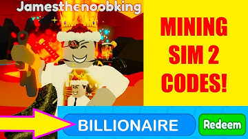 MINING SIMULATOR 2 CODES! (Roblox)