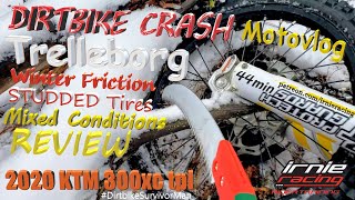 Dirtbike Survivor Man: Trelleborg Winter Friction Studded Tires - Second Impression Review screenshot 3
