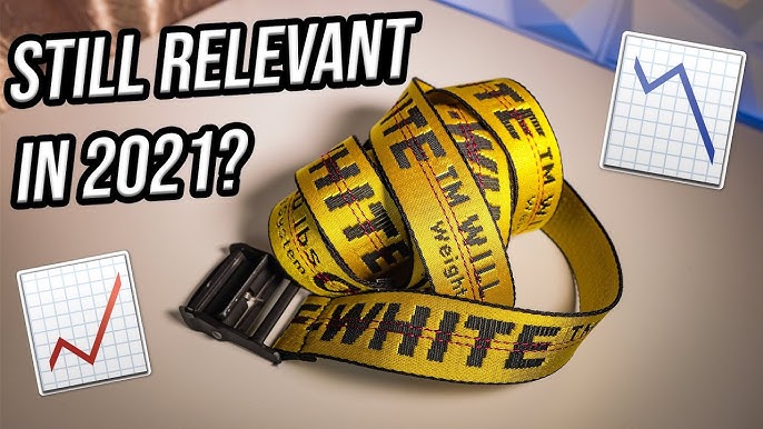 Off White - Yellow Industrial Bag Strap I Virgil Abloh I Unboxing