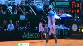 Official Davis Cup Highlights: Berlocq (ARG) v Simon (FRA)