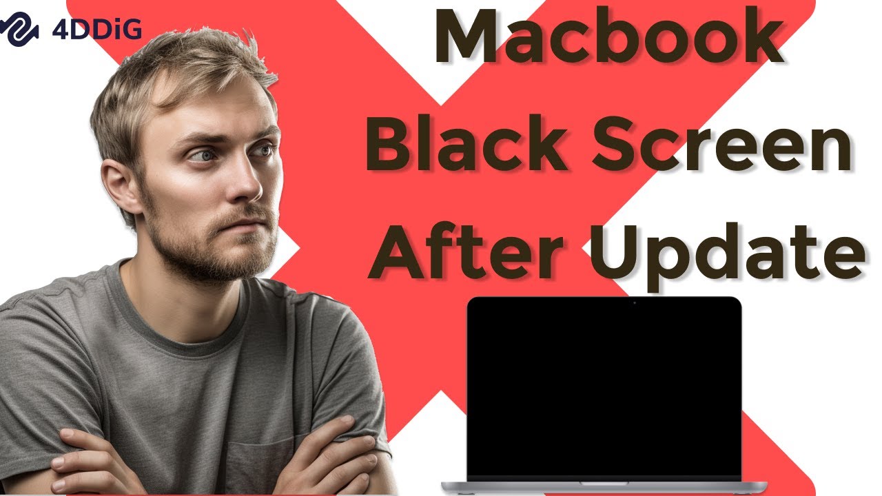 4 WAYS | MacBook Black Screen After Update to macOS Sequoia? Fixed ...