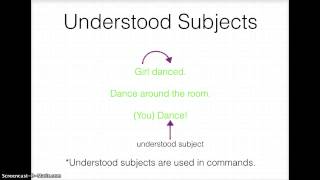 Subjects and Predicates Part 2