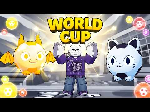 НОВОЕ ФУТБОЛЬНОЕ ОБНОВЛЕНИЕ WORLD CUP В PET SIMULATOR 99! ROBLOX