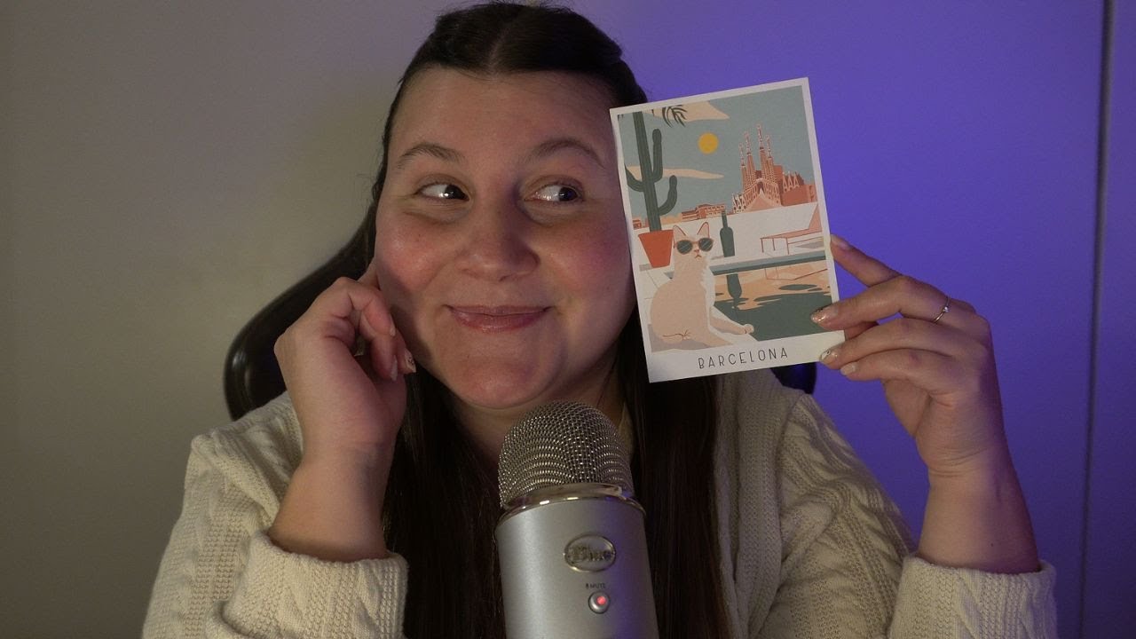 HAUL ASMR 💌 Imanes y postales de mi viaje por europa ✨