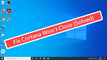 Fix Cortana Won