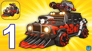 Rage Drivers: Car Shooter Game - Gameplay Walkthrough Part 1 Levels 1-9 (iOS,Android Gameplay) screenshot 5