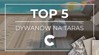 Ranking 5 najlepszych dywanów na taras od Carpeto