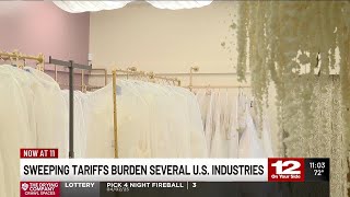 Bridal shops brace for impact amid sweeping tariff hike