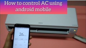 How To Control A.C Using Android Mobile