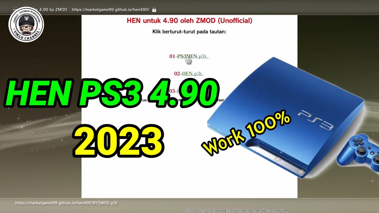 GitHub - PS3Xploit/PS3HEN: PS3 Homebrew ENabler [Supports 4.80 - 4.82 OFW /  4.83 - 4.90 HFW]