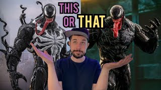 HOT TOYS SPIDER-MAN 2 VENOM VS TOM HARDY VENOM!!! THIS OR THAT??
