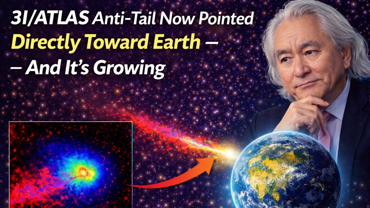 3I/ATLAS Anti-Tail Now Pointed Directly Toward Earth — And It's Growing