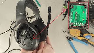 How to Fix Crackling Volume Control on Sennheiser PC360 Headset