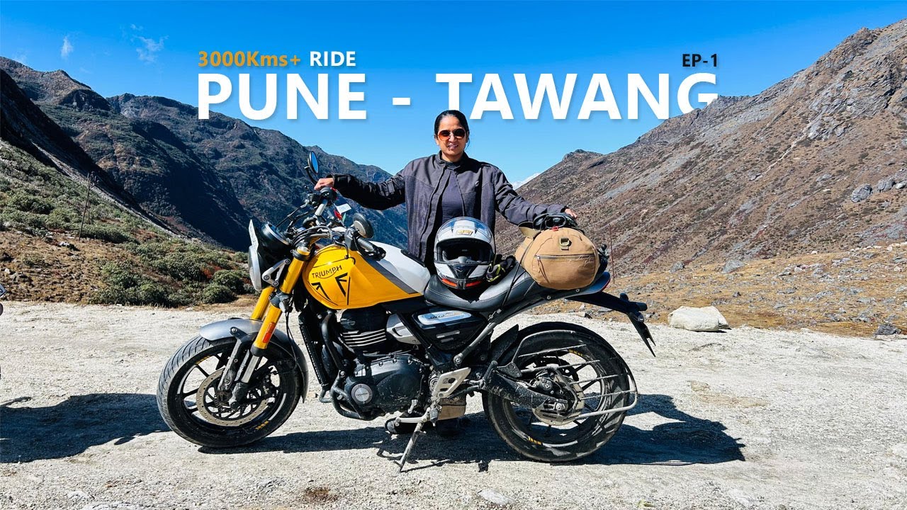 3000+kms Tawang Ride Begins | First time to North | Triumph Speed 400