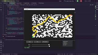 Happy Hexagon Maze by The Three Hexes - DSA Project 2