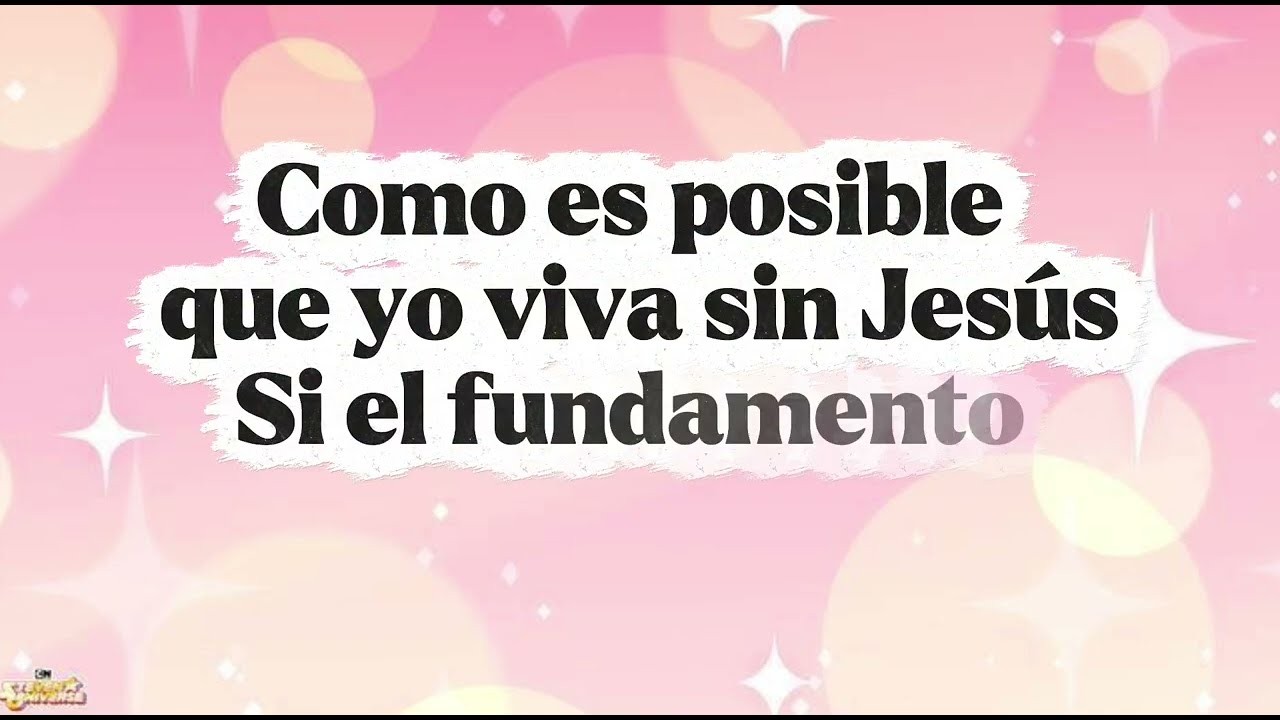 Dios está aquí/ Adoremos al eterno/Como es posible yo vivir sin Jesús/ coritos 