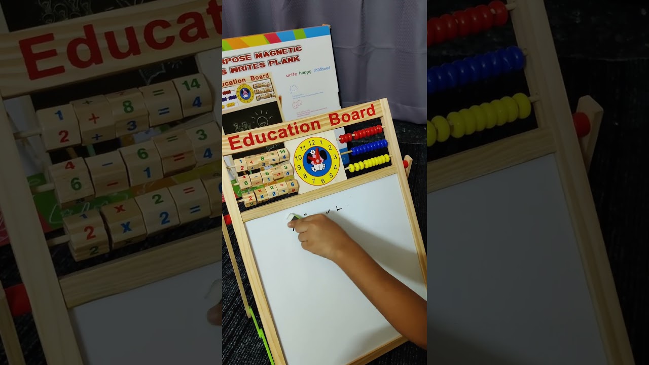 Dual Sided Multipurpose Magnetic Education Board..