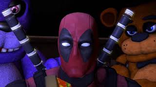 FIVE NIGHTS AT FREDDY'S vs DEADPOOL! (Deadpool vs Freddy Fazbear, Foxy, Chica, Bonnie Animation)