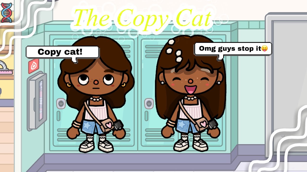 The Copy Cat!🙄✨🌺|| toca boca role-play!
