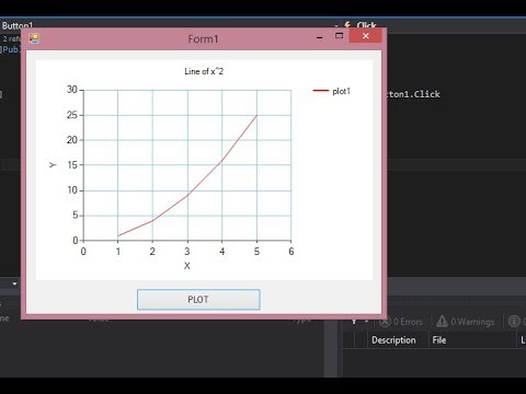 Plotting Graph in VB Net   Cara Plot Grafik di VB Net