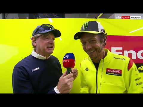 Video MotoGP, Valentino Rossi: l'intervista a Barcellona nel venerdì del GP Catalunya