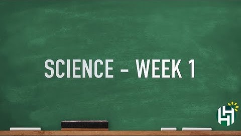 CC Cycle 3 Week 1 Science