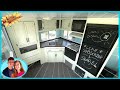 RV Kitchen Countertop Refinish, Trim & Ceiling Paint | Weekly Peek Ep305