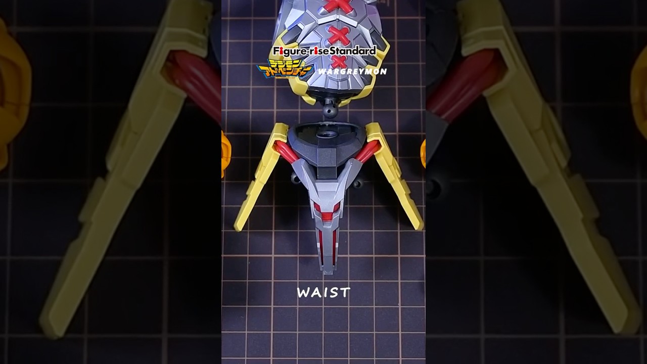WARGREYMON Figure-rise Standard Digimon Adventure (Amplified) BANDAI (Build Waist) 