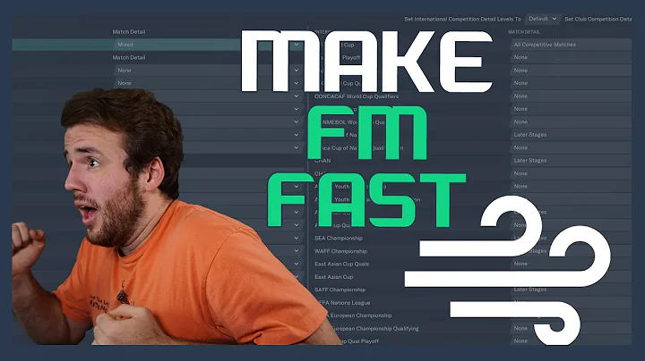 How to Speed Up FM