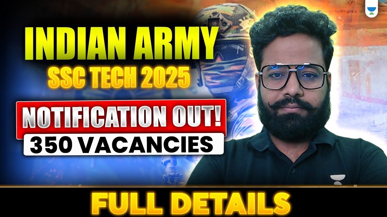 Indian Army SSC Recruitment 2025 Notification OUT! Explained by Shailesh Sir