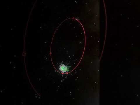 Sedna's orbital path.