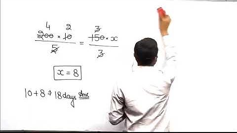 Time And Work Class Notes by HarendraSir | Harendra maths | Topic:- Time And work