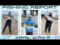 New jersey fishing report april 11th fishingreport surffishing stripedbass