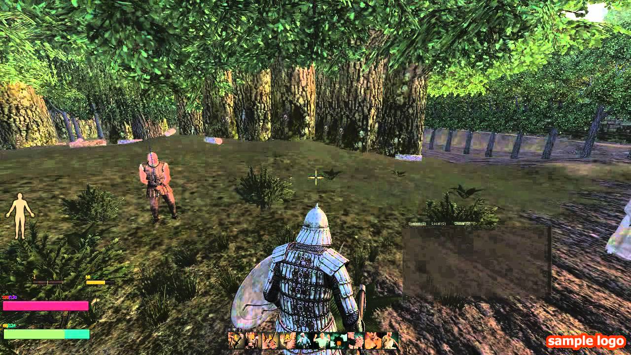 [Life is Feudal] Ранняя альфа (ностальгия) Один пашет, двое охраняют ))