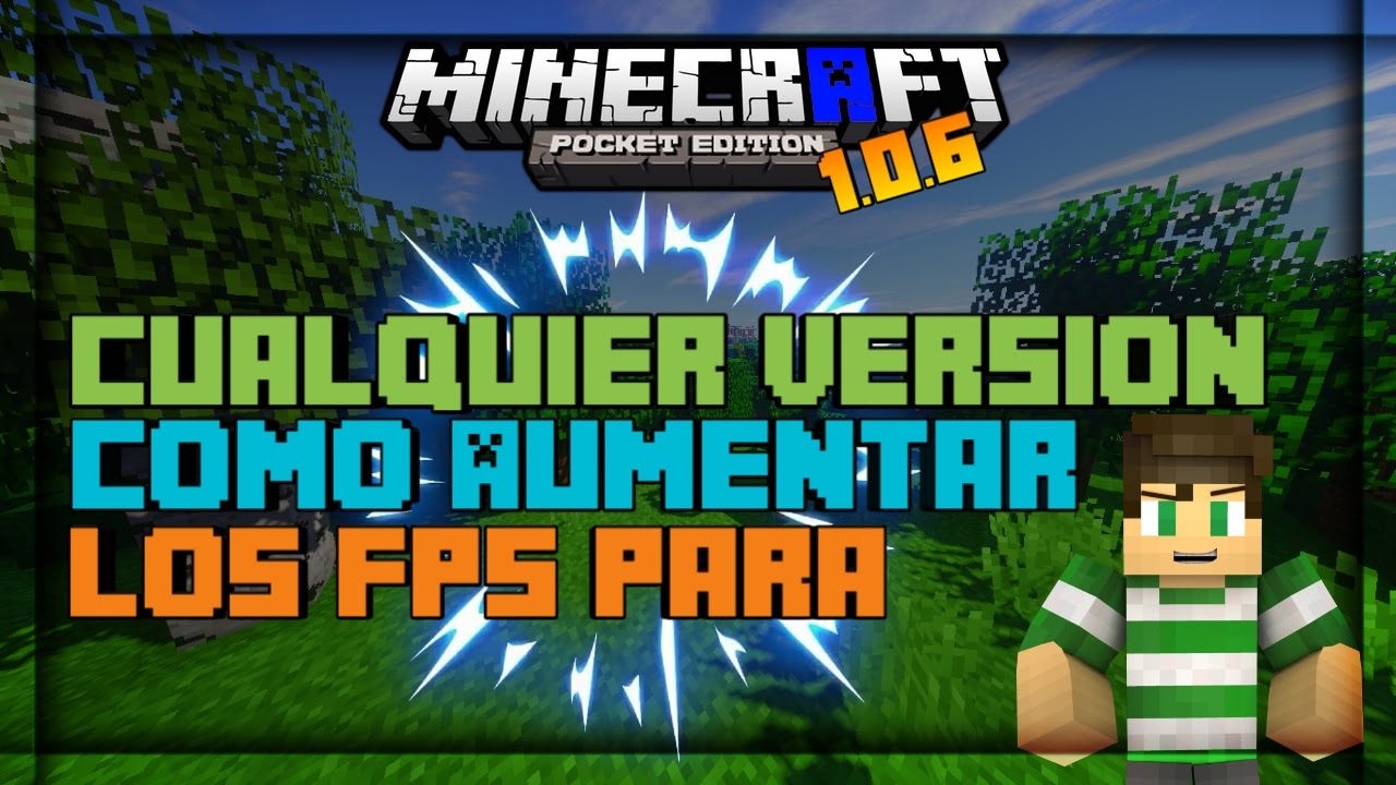 Tutorial De Como Subir Los FPS En Minecraft Pe 1 0 6 YouTube