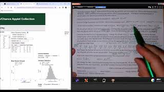 Simulation  of the Sampling Distribution, Comparing Means and SD