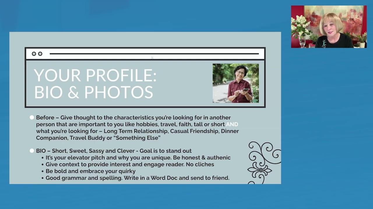 Senior Living LIVE! Online Dating Tips & How to Spot a Scam