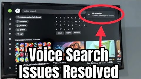 TCL Smart TV Voice Search Not Working | Issue Resolved