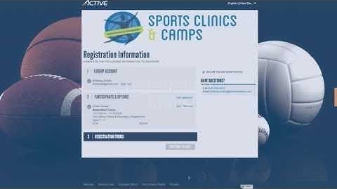 Camp & Class Manager - Customer User Interface