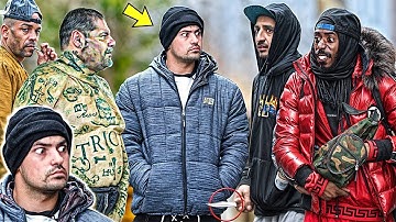 Staring at THUGS in the Hood GONE WRONG! (MUST WATCH)