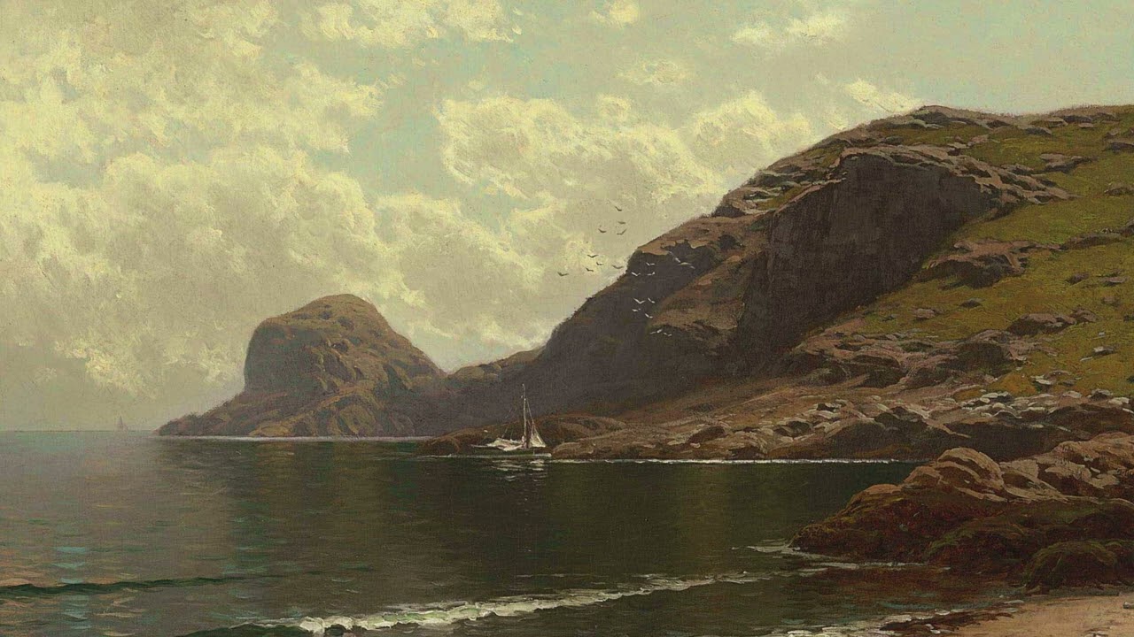 Seascape by American artist Alfred Thompson Bricher | 4K Frame TV Art