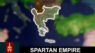 Forming the Spartan Empire in Rise of Nations