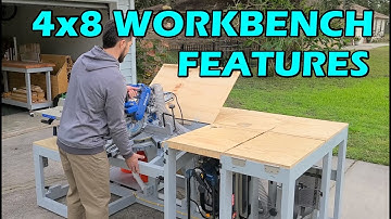4x8 Workbench Features