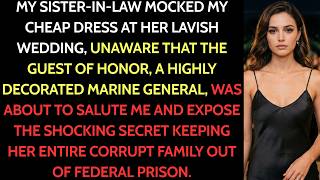 My Sister in Law Mocked Me at the Wedding—Then a Marine General Froze When He Saw Me