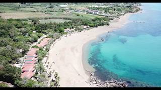 VIDEO: GRECIA DESDE EL AIRE: CAMPING AGINARA BEACH (GRECIA) 4K screenshot 4