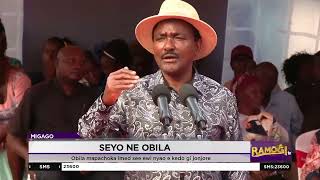 Obila ma pachoka imed see ewi nyao e kedo gi jonjore #RAMOGITV